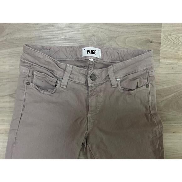 Women's Paige Skyline Ankle Peg Jeans - Size 25 - Picture 2 of 8